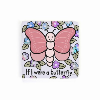 Jellycat If I Were A Butterfly Board Books USA | 18529SLTJ